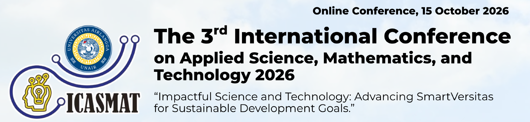 3rd International Conference Series held by Doctoral Program of Mathematics and Natural Science (ICASMAT)