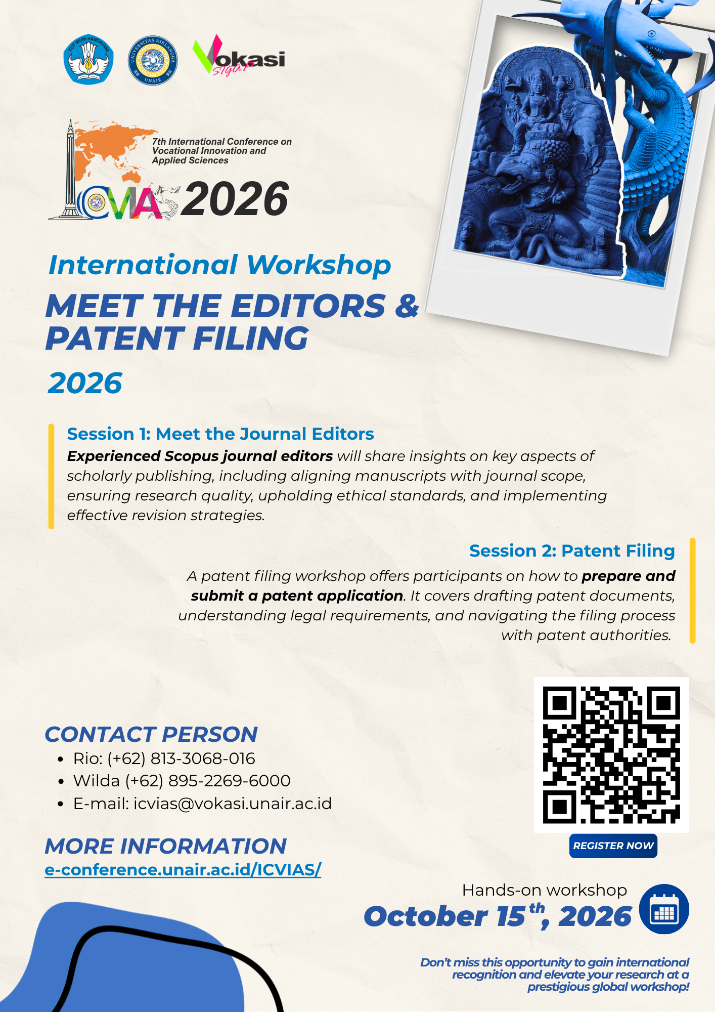 8th International Conference on Vocational Innovation and Applied Sciences (ICVIAS)