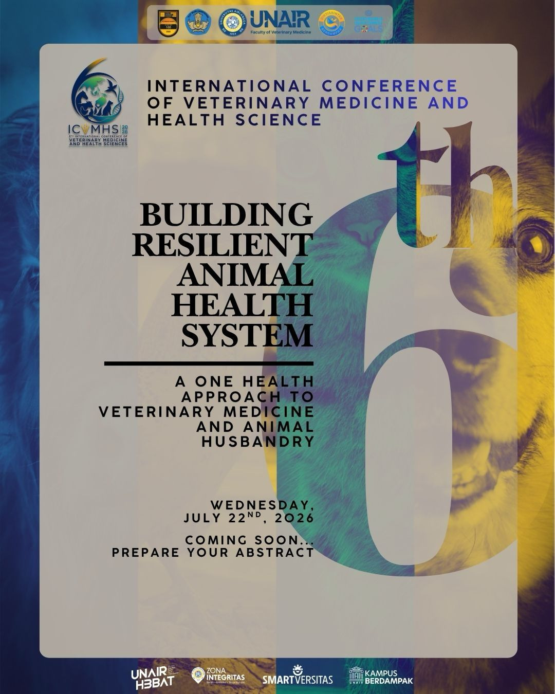 6th International Conference on Veterinary Medicine and Health Sciences (ICVMHS)